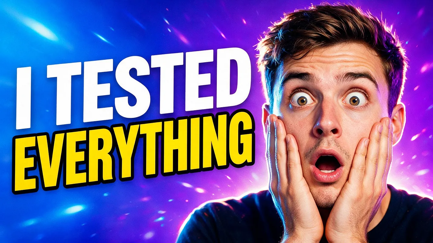 YouTube thumbnail test render from Seedream 5 Pro