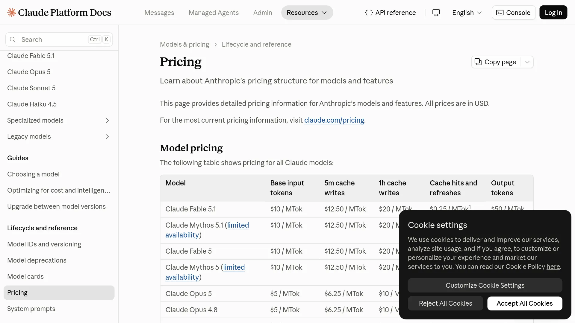 Claude Fable 5.1 API Pricing: Cache Math (2026)