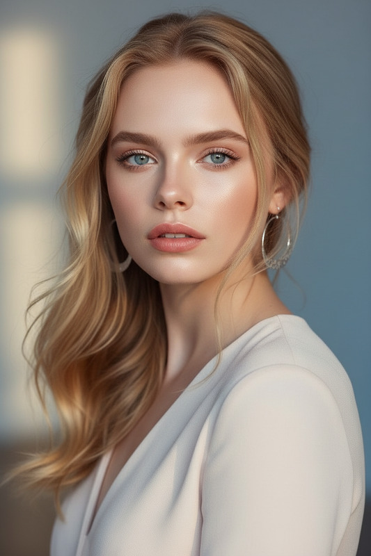 Beautiful Light AI Portrait Template with Nano Banana
