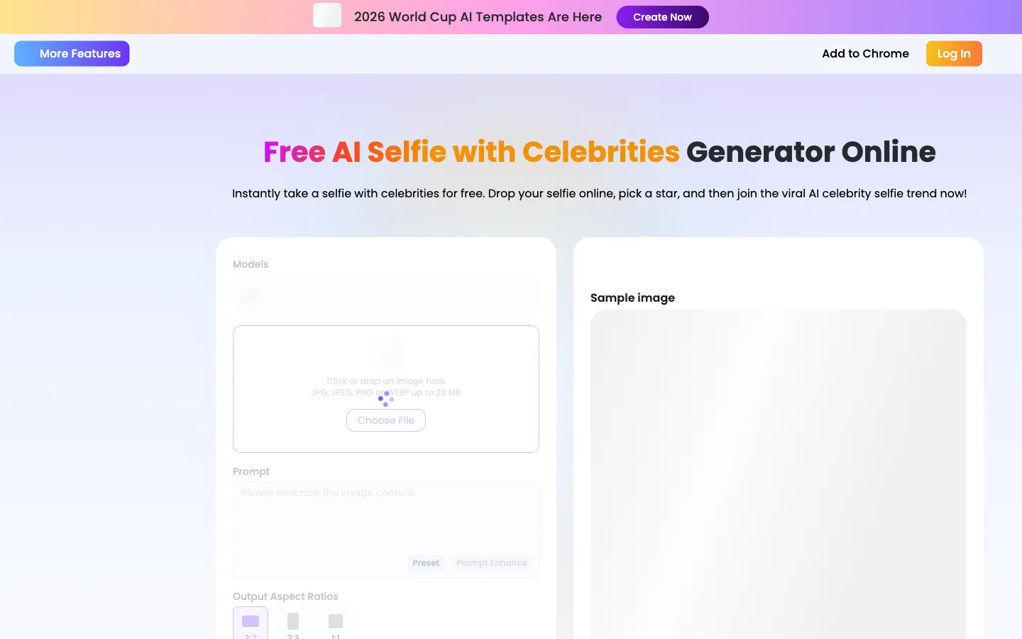 EaseMate AI celebrity selfie generator